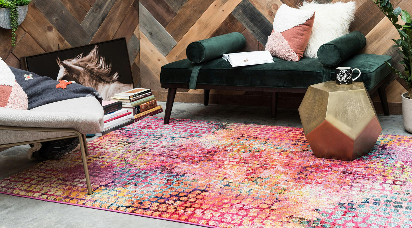 Franco - Modern Circle Pattern Rug