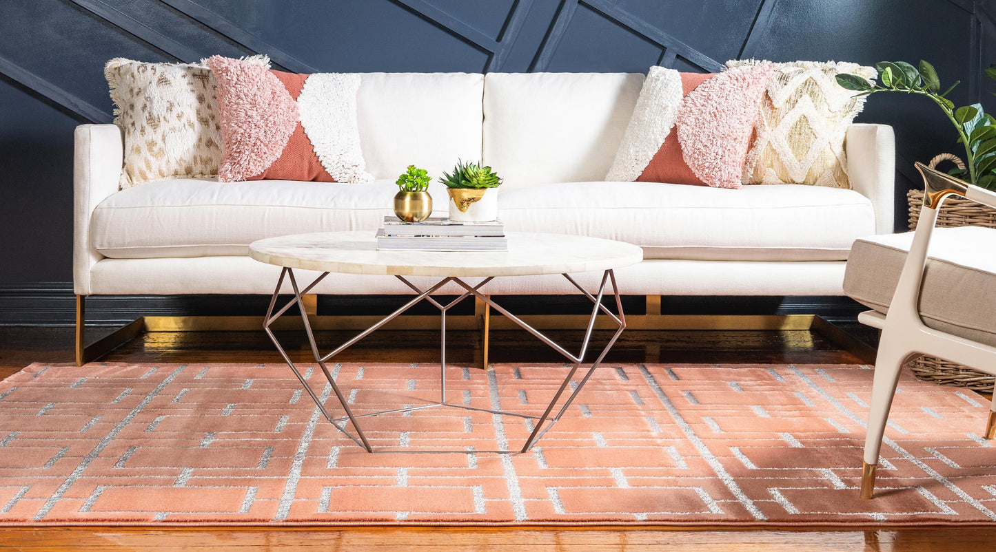 Parker - Cube Pattern Luxury Rug