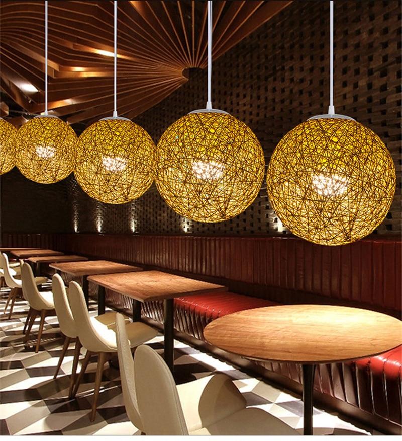 Hilde - Vintage Wicker Pendant Lamp