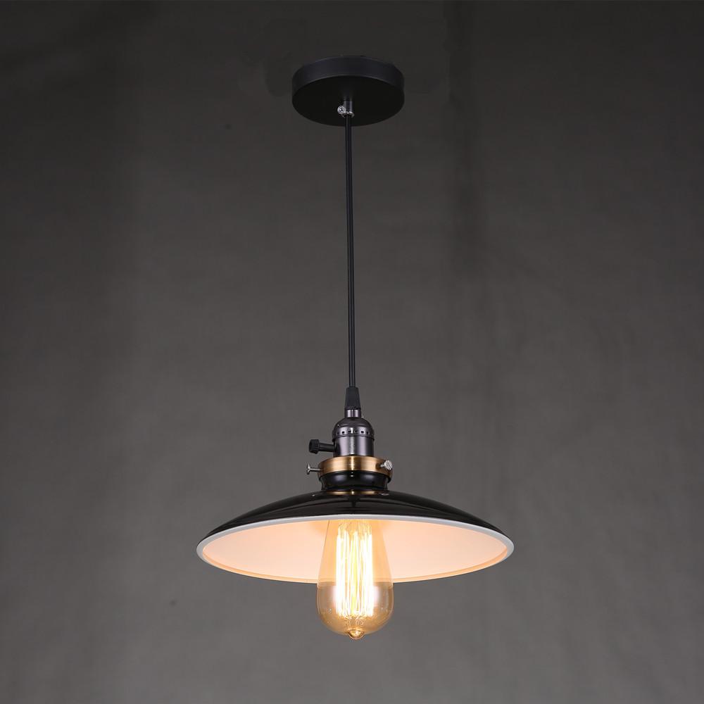 Zelus - Vintage Retro Metal Shade Hanging Lamp