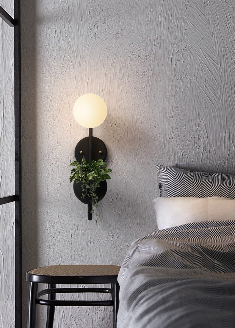 Hiram - Modern Nordic Planter Lamp